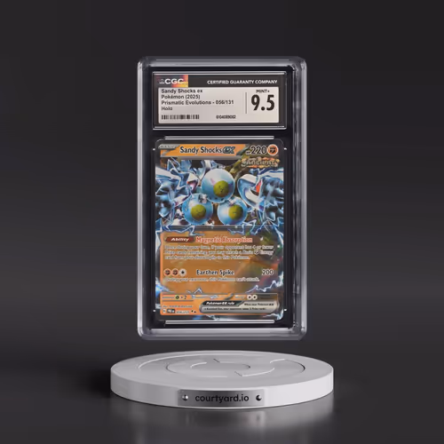 2025 Prismatic Evolutions - PRE EN #056/131 Sandy Shocks ex - Holo (CGC 9.5 MINT+)