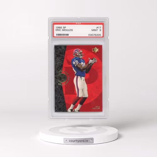 1996 SP #17 Eric Moulds (PSA 9 MINT)