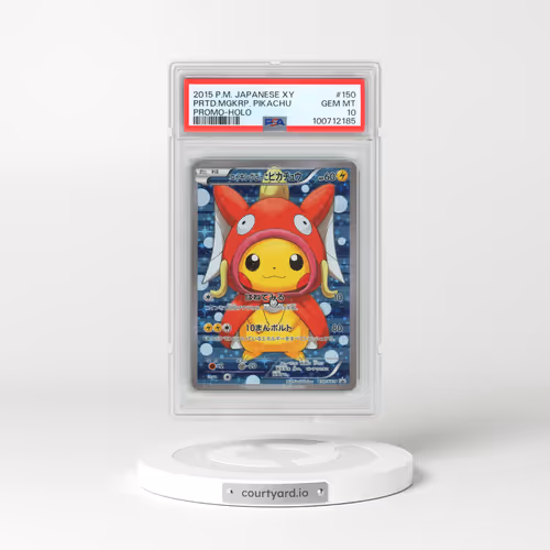2015 Pokémon XY Promo #150 Pretend Magikarp Pikachu - Holo (PSA 10 GEM MINT)