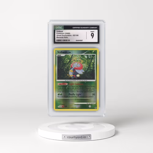 2008 Great Encounters #92/106 Volbeat - Reverse Holo (CGC 9 MINT)