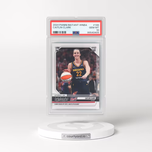 2024 Panini Instant WNBA #198 Caitlin Clark (PSA 10 GEM MINT)