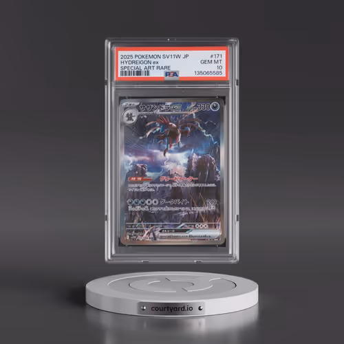 2025 Pokémon Sv11w-White Flare #171 Hydreigon EX - Holo Special Art Rare (PSA 10 GEM MINT)
