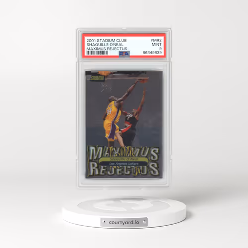 2001 Stadium Club Maximum Rejectus #MR2 Shaquille O'Neal (PSA 9 MINT)