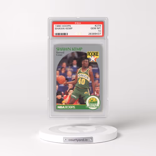 1990 Hoops #279 Shawn Kemp (PSA 10 GEM MINT)