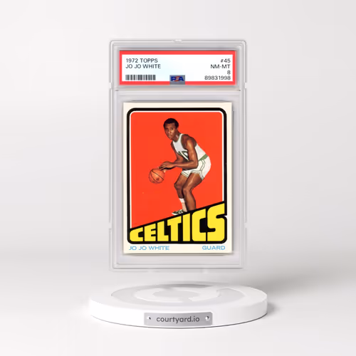 1972 Topps #45 Jo Jo White (PSA 8 NM-MT)