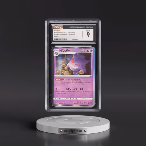 2021 Dark Phantasma #023/071 Gengar - Holo (CGC 9 MINT)