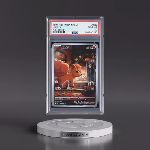 2025 Pokémon M1l-Mega Brave #067 Vulpix - Art Rare (PSA 10 GEM MINT)