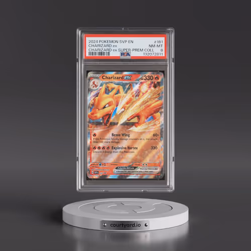 2024 Pokémon Svp EN-SV Black Star Promo #161 Charizard EX - Holo Charizard EX Super-Premium Collecti