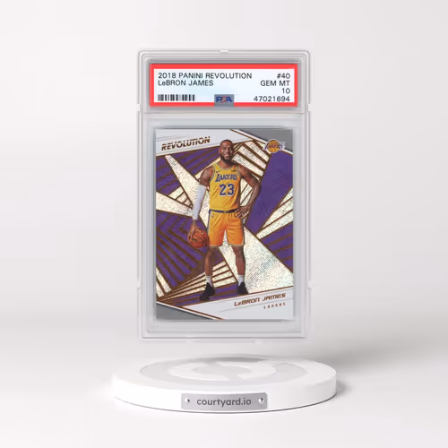 2018 Panini Revolution #40 LeBron James (PSA 10 GEM MINT)