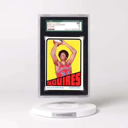 1972 Topps #195 Julius Erving (SGC 5 EX)