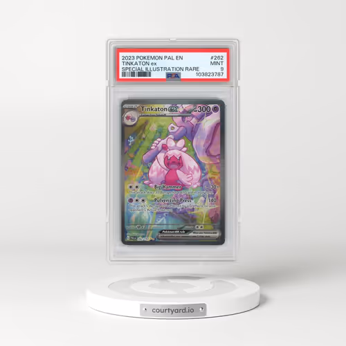 2023 Pokémon Pal EN-Paldea Evolved #262 Tinkaton EX - Holo Special Illustration Rare (PSA 9 MINT)