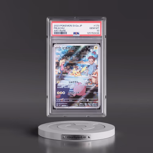 2023 Pokémon Sv2a-Pokemon 151 #173 Pikachu - Art Rare (PSA 10 GEM MINT)
