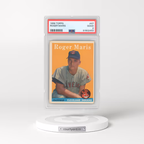 1958 Topps #47 Roger Maris (PSA 2 GOOD)