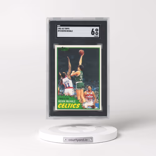 1981 Topps #75 Kevin Mchale - East (SGC 6 EX-MT)