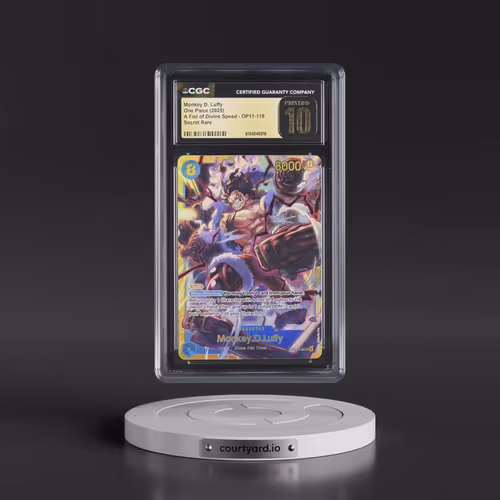 2025 A Fist of Divine Speed (OP11) - English #OP11-118 Monkey D. Luffy (CGC 10 PRISTINE)