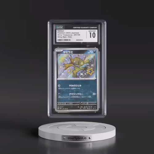 2023 Shiny Treasure ex #291/190 Sableye - Shiny Rare Holo (CGC 10 GEM MINT)