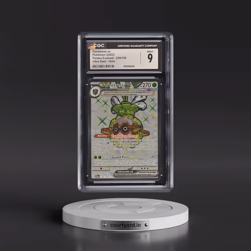 2023 Paldea Evolved - PAL EN #230/193 Forretress ex - Ultra Rare Holo (CGC 9 MINT)