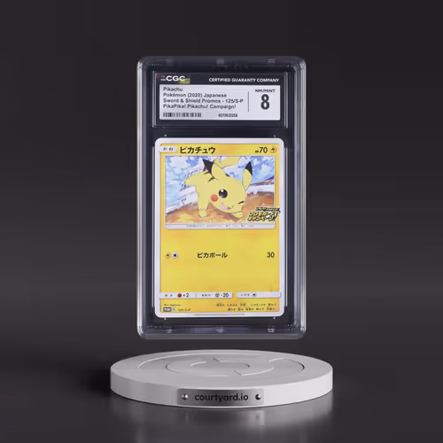 2019 Sword & Shield Promos #125/S-P Pikachu - PikaPika! Pikachu! Campaign! (CGC 8 NM-MT)