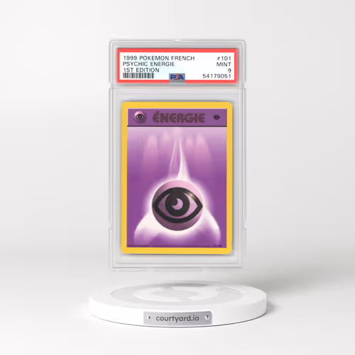 1999 Pokémon #101 Psychic Energie - 1st Edition (PSA 9 MINT)
