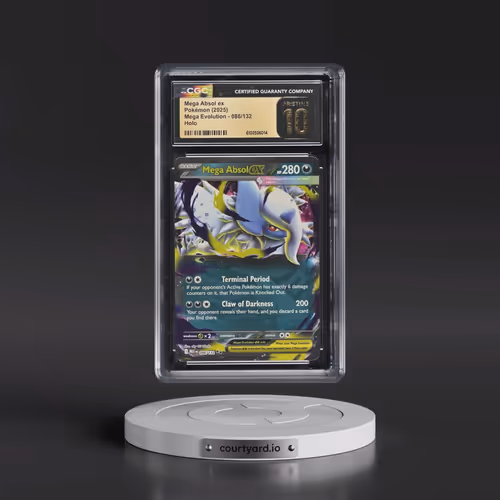 2025 Mega Evolution - MEG EN #086/132 Mega Absol ex - Holo (CGC 10 PRISTINE)
