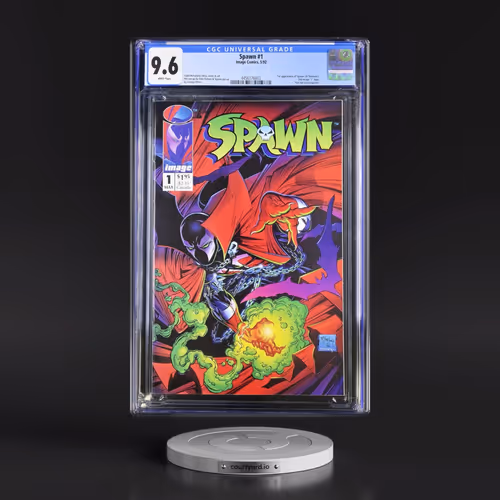 Spawn #1 CGC 9.6 White Pages (Image Comics, 5/92)