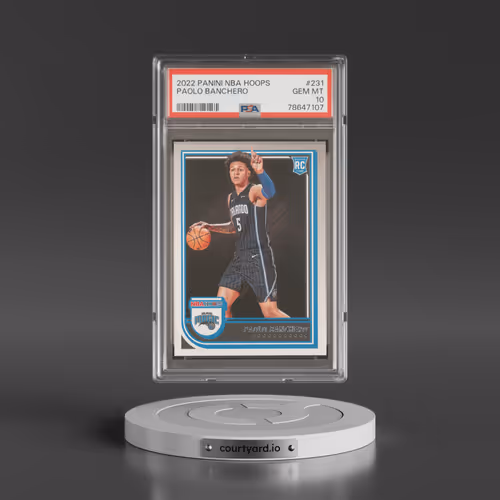 2022 Panini NBA Hoops #231 Paolo Banchero (PSA 10 GEM MINT)