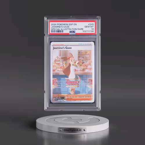 2024 Pokémon Ssp EN-Surging Sparks #245 Jasmine's Gaze - Special Illustration Rare (PSA 10 GEM MINT)