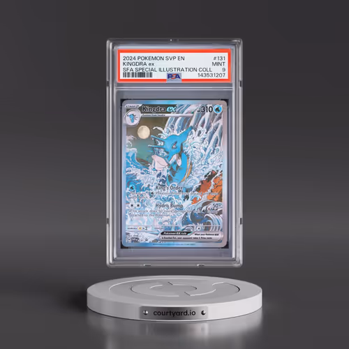 2024 Pokémon Svp EN-SV Black Star Promo #131 Kingdra EX - Holo Shrouded Fable Special Illustration C