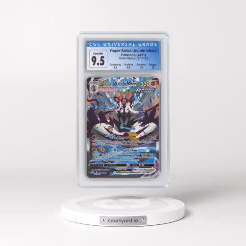 2021 Battle Styles #170/163 Rapid Strike Urshifu VMAX - Holo Secret (CGC 10 GEM MINT)