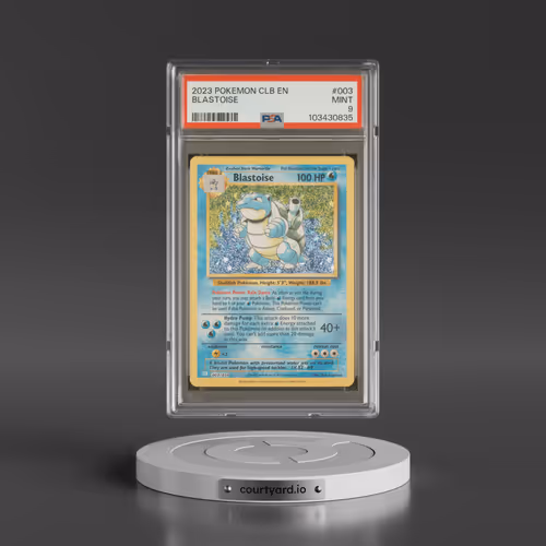 2023 Pokémon Clb-Trading Card Game Classic Blastoise & Suicune EX Deck #003 Blastoise (PSA 9 MINT)