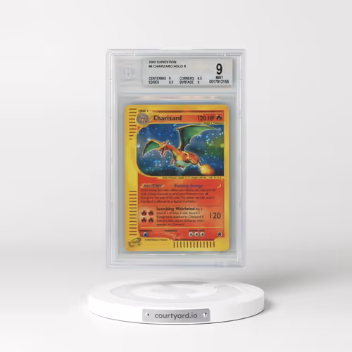 2002 Expedition #6 Charizard - Holo (BGS 9 MINT)