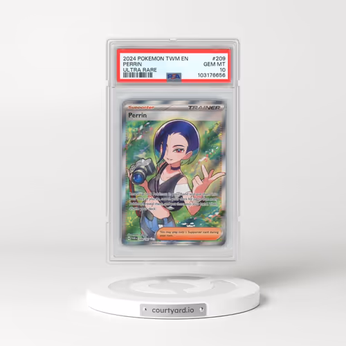 2024 Pokémon Twm EN-Twilight Masquerade #209 Perrin - Ultra Rare (PSA 10 GEM MINT)
