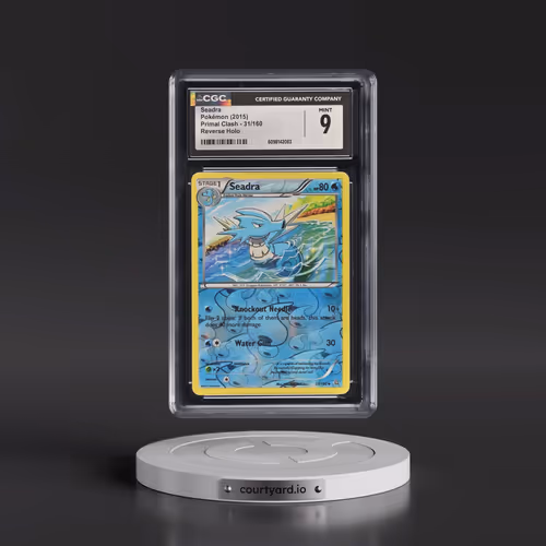 2015 Primal Clash #31/160 Seadra - Reverse Holo (CGC 9 MINT)