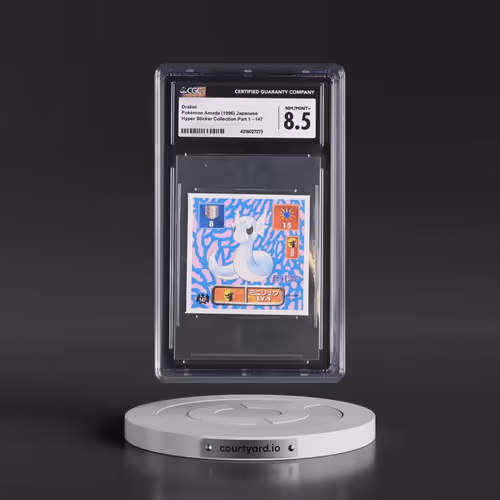 1996 Hyper Sticker Collection Part 1 (1996) #147 Dratini (CGC 8.5 NM-MT+)