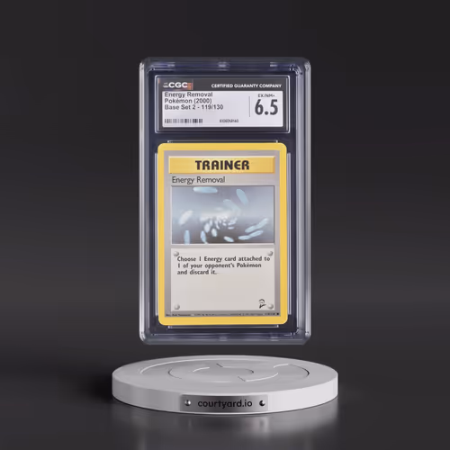 2000 Base Set 2 #119/130 Energy Removal (CGC 6.5 EX-NM+)