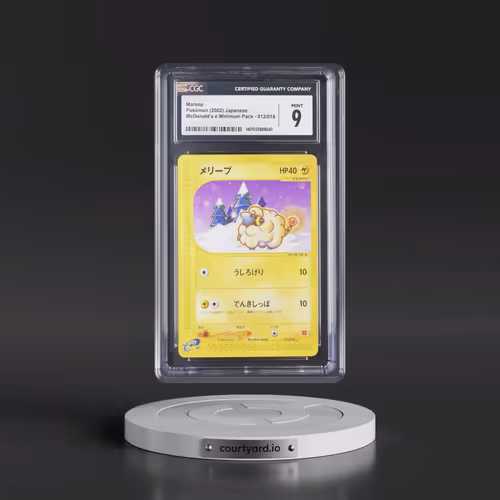 2002 McDonald's e Minimum Pack #012/018 Mareep (CGC 9 MINT)