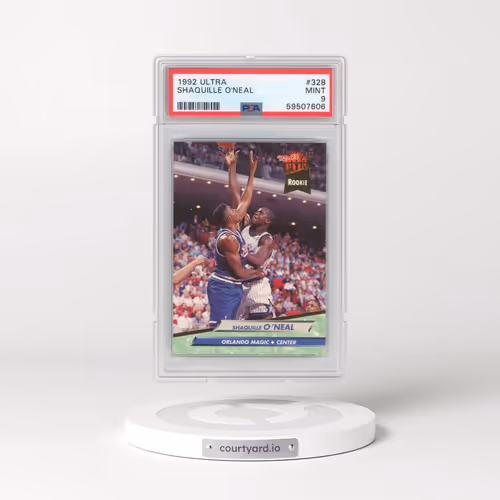 1992 Ultra #328 Shaquille O'Neal (PSA 9 MINT)