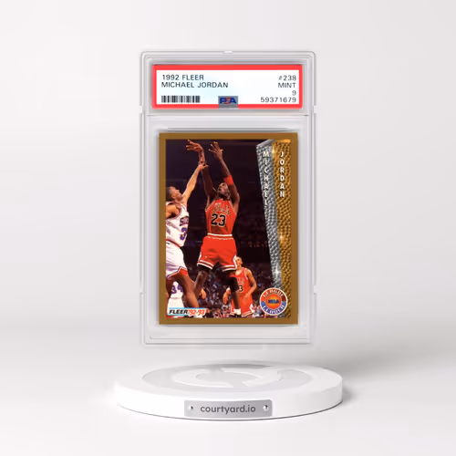 1992 Fleer #238 Michael Jordan (PSA 9 MINT)