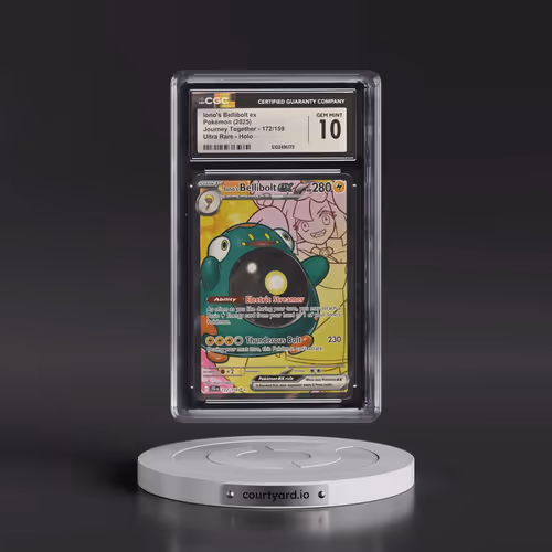 2025 Pokémon Jtg EN-Journey Together #172 Iono's Bellibolt EX - Holo Ultra Rare (CGC 10 GEM MINT)