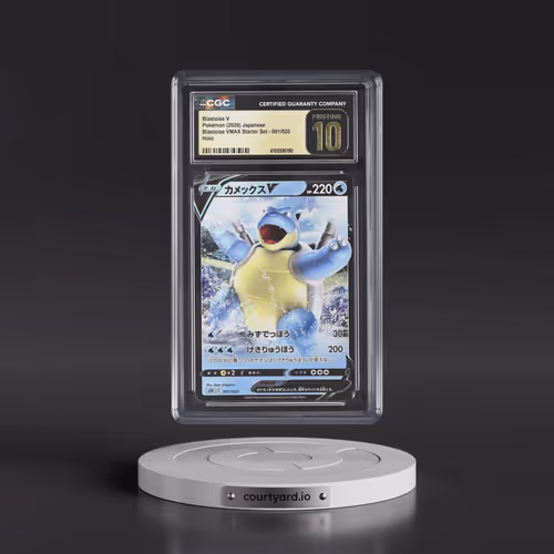 2020 Blastoise VMAX Starter Set #001/020 Blastoise V - Holo (CGC 10 PRISTINE)
