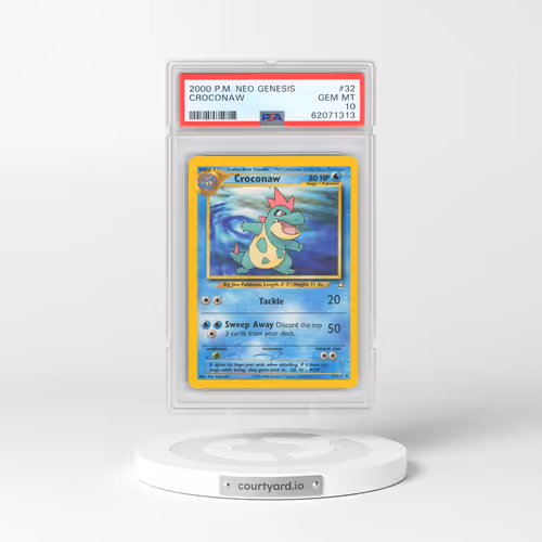 2000 Neo Genesis #32 Croconaw (PSA 10 GEM MINT)