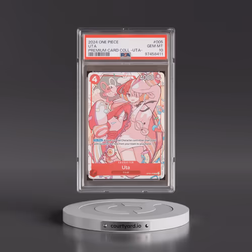 2024 One Piece Premium Card Collection -Uta #005 Uta (PSA 10 GEM MINT)