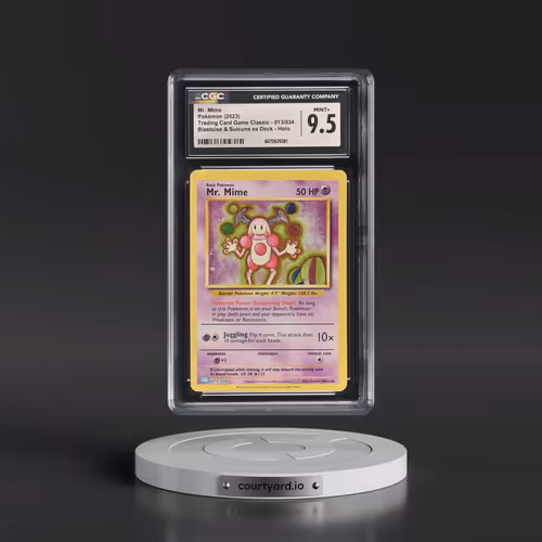 2023 Pokémon Clb-Trading Card Game Classic Blastoise & Suicune EX Deck #013 Mr. Mime (CGC 9.5 MINT+)