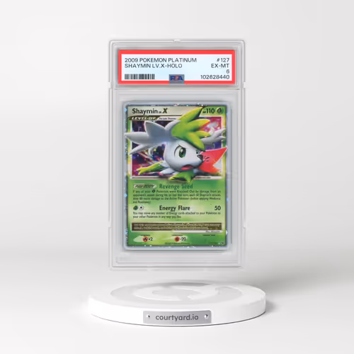 2009 Pokémon Platinum #127 Shaymin LV.X - Holo (PSA 6 EX-MT)