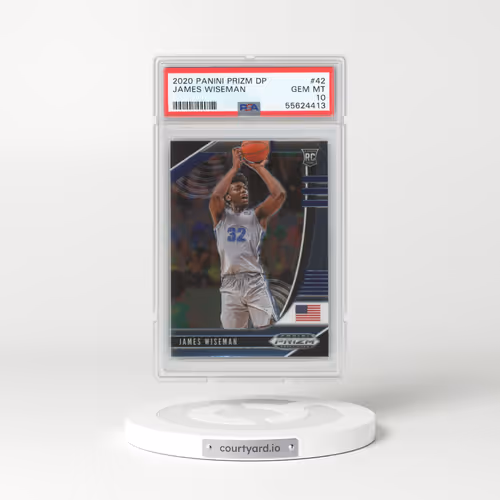 2020 Panini Prizm Draft Picks #42 James Wiseman (PSA 10 GEM MINT)
