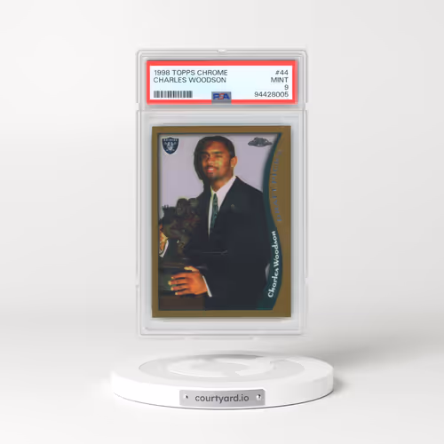 1998 Topps Chrome #44 Charles Woodson (PSA 9 MINT)
