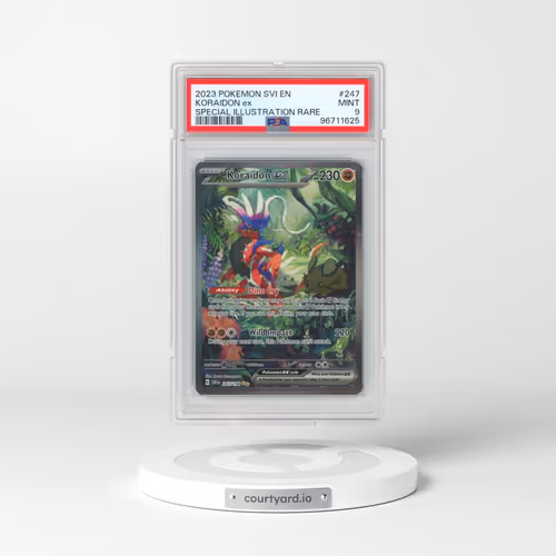2023 Pokémon Svi EN-Scarlet & Violet #247 Koraidon EX - Holo Special Illustration Rare (PSA 9 MINT)