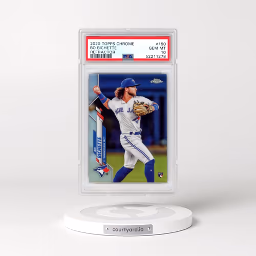 2020 Topps Chrome #150 Bo Bichette - Refractor (PSA 10 GEM MINT)