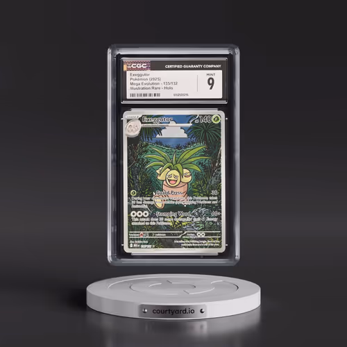 2025 Mega Evolution - MEG EN #135/132 Exeggutor - Illustration Rare Holo (CGC 9 MINT)