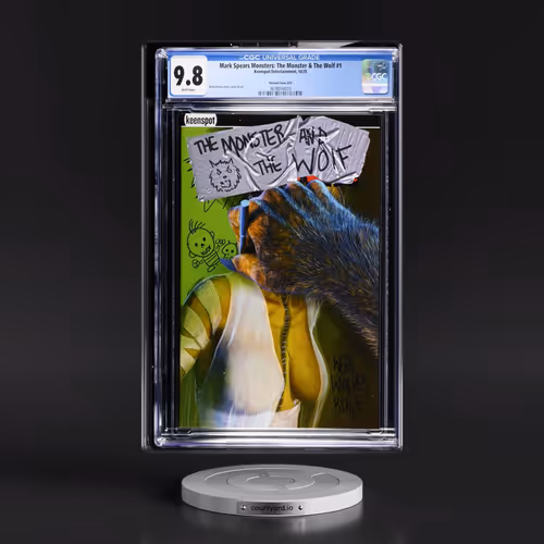 Mark Spears Monsters: The Monster & The Wolf #1 CGC 9.8 White Pages (Keenspot Entertainment, 10/25)